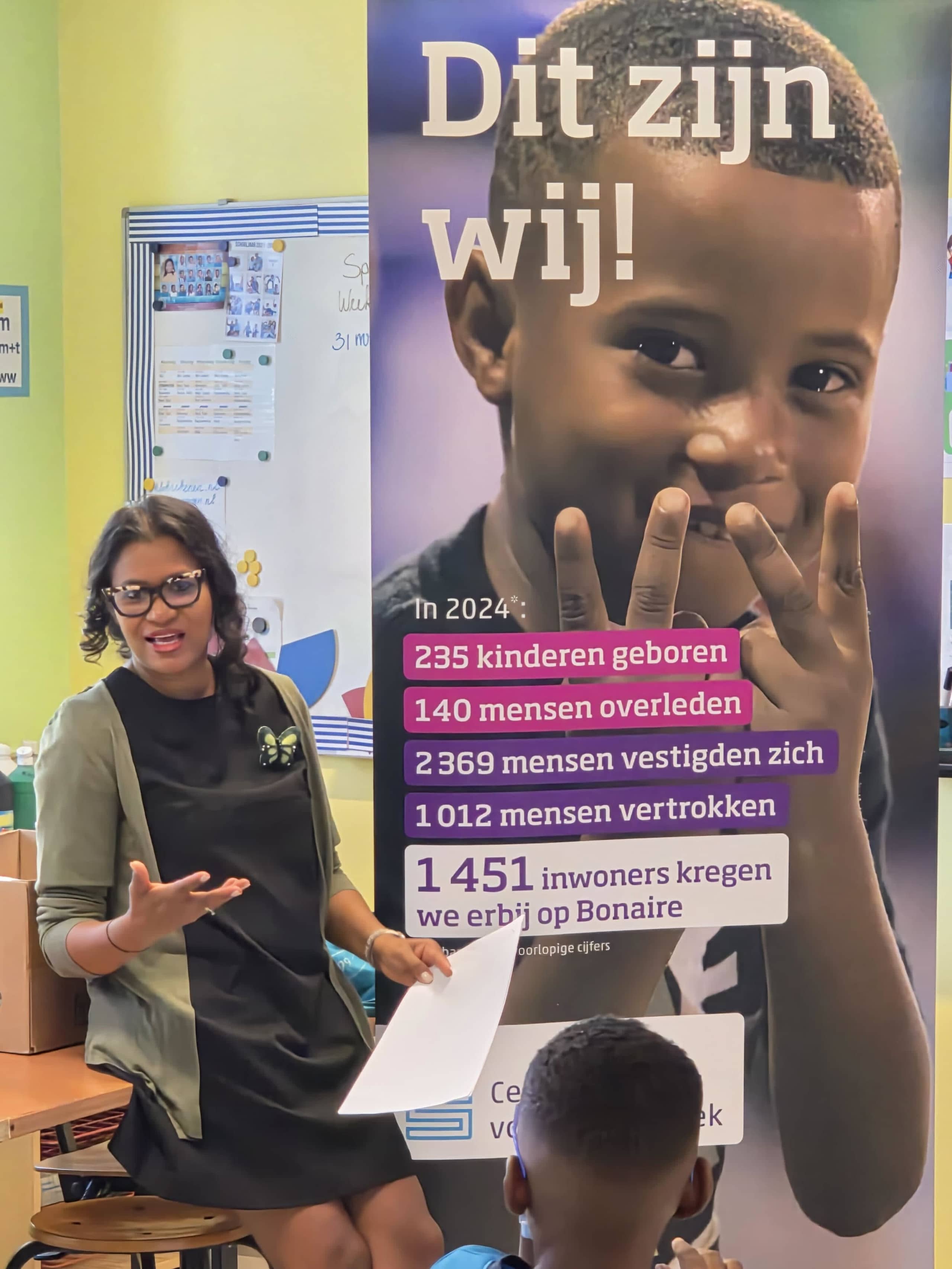 Leren met CBS: Kinderen krijgen les