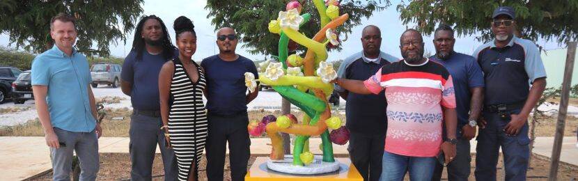 Kunstwerk Fruta di Grasia onthuld bij JICN